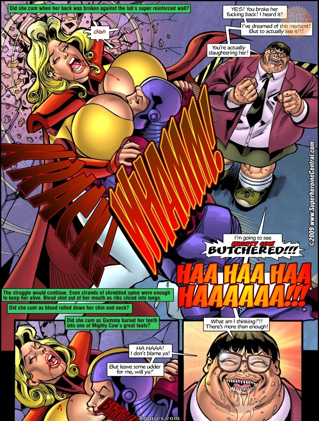 SuperHeroineComixxx - Vaca poderosa - Página 31