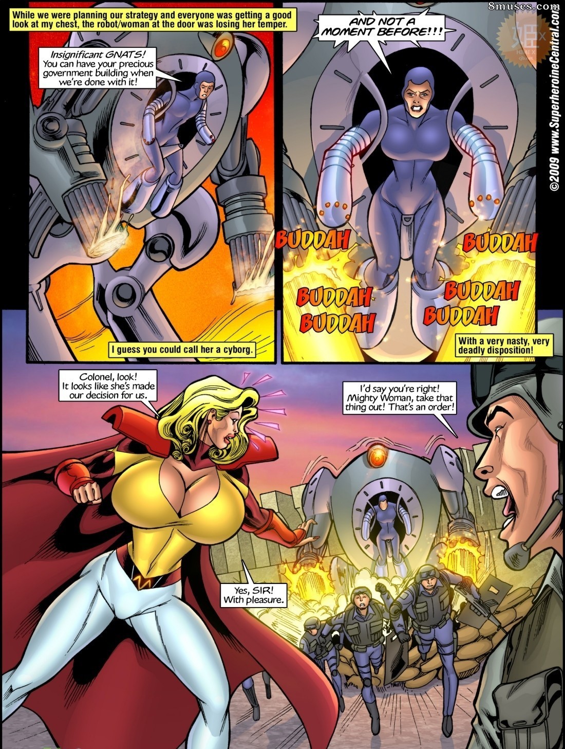 SuperHeroineComixxx - Mighty cow - Page 6