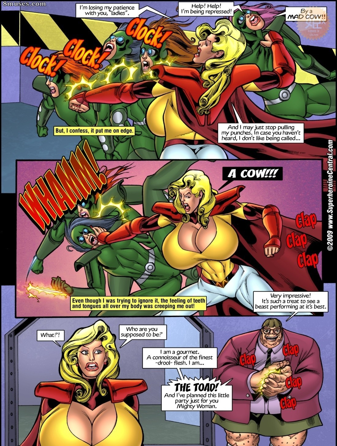 SuperHeroineComixxx - Mighty cow - Page 18