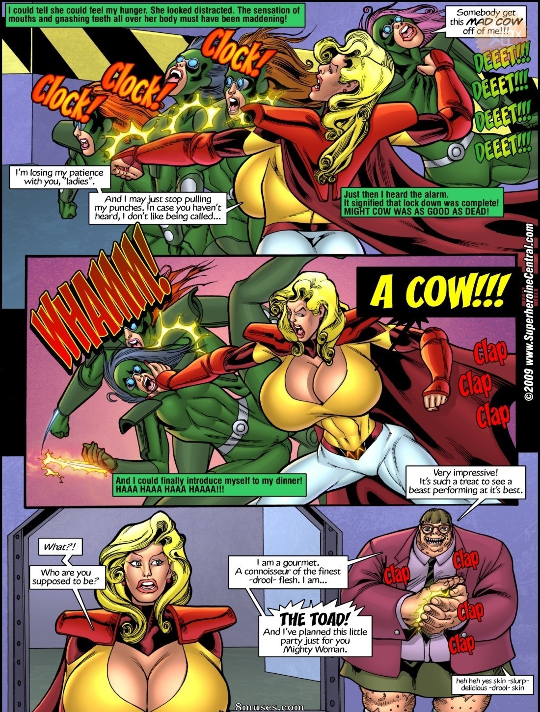 SuperHeroineComixxx - Mighty cow - Page 19
