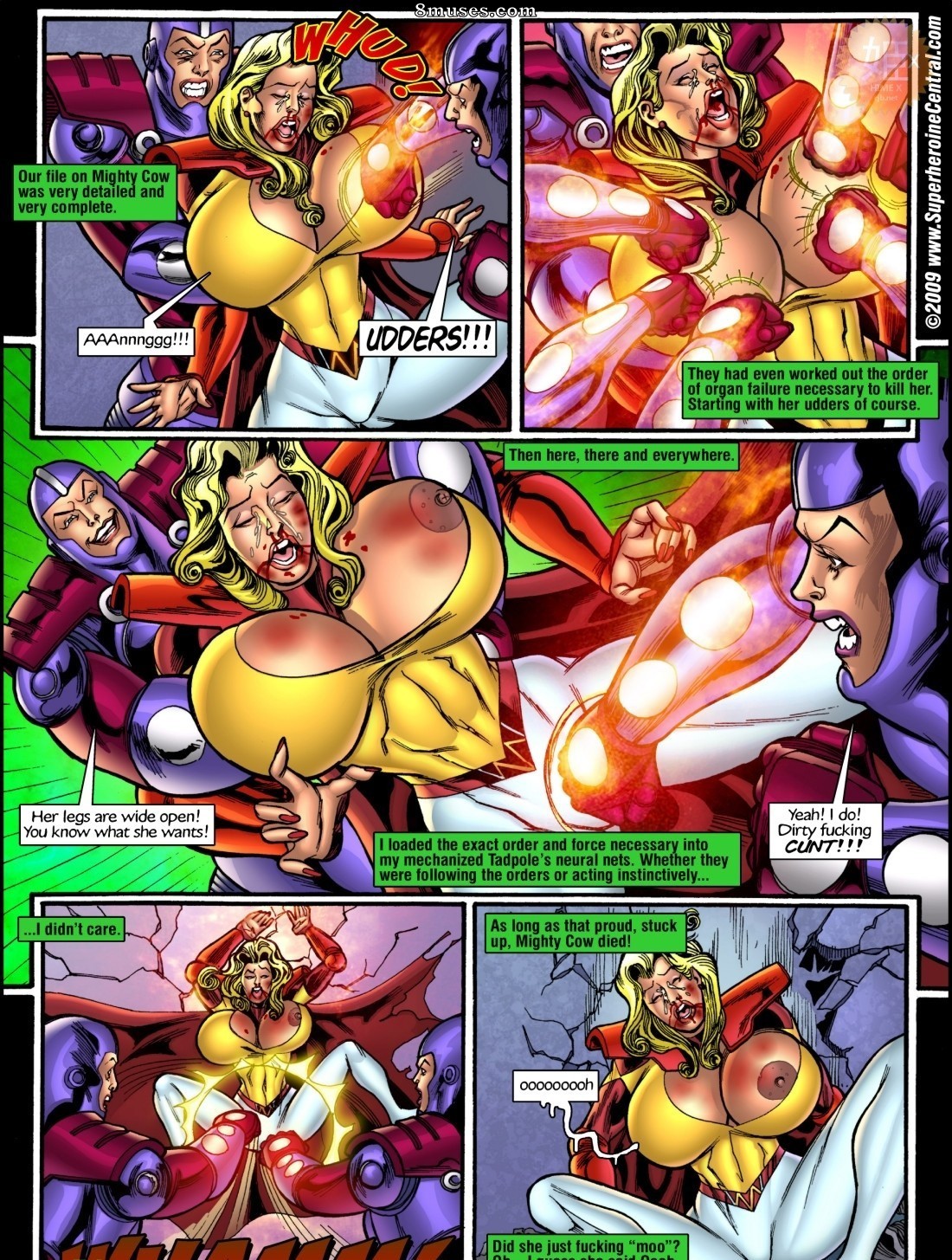 SuperHeroineComixxx - Mighty cow - Page 47