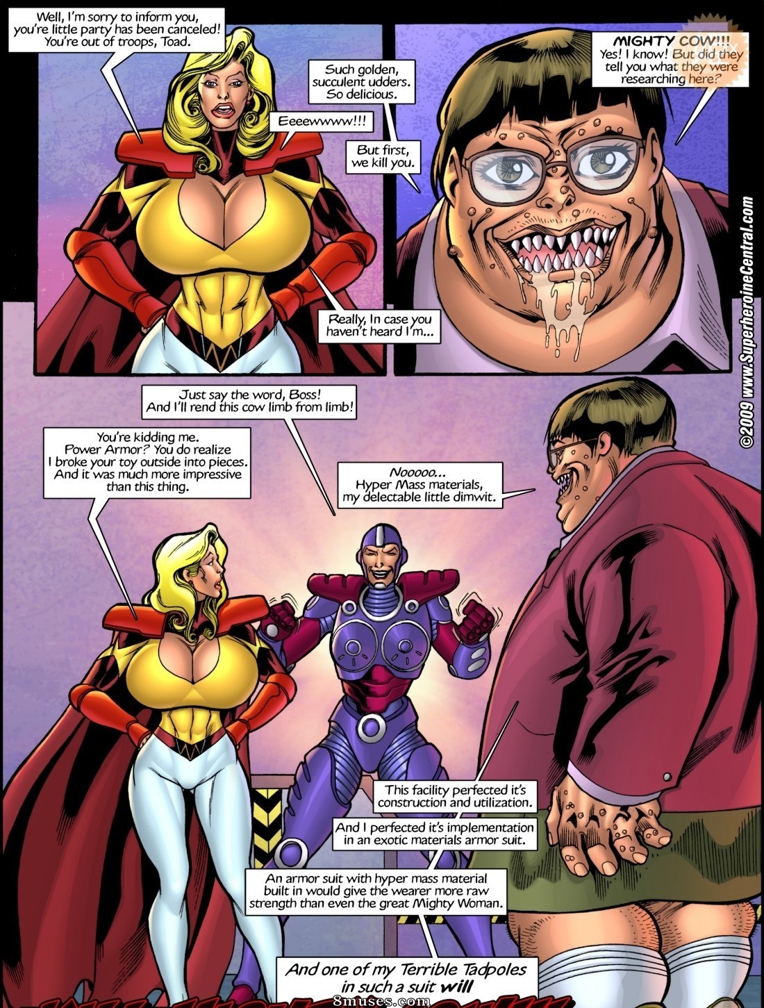 SuperHeroineComixxx - Mighty cow - Page 21