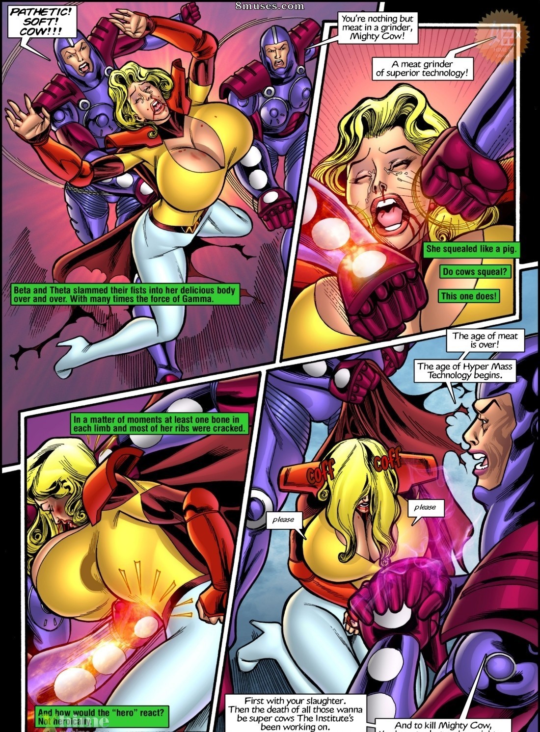 SuperHeroineComixxx - Mighty cow - Page 45