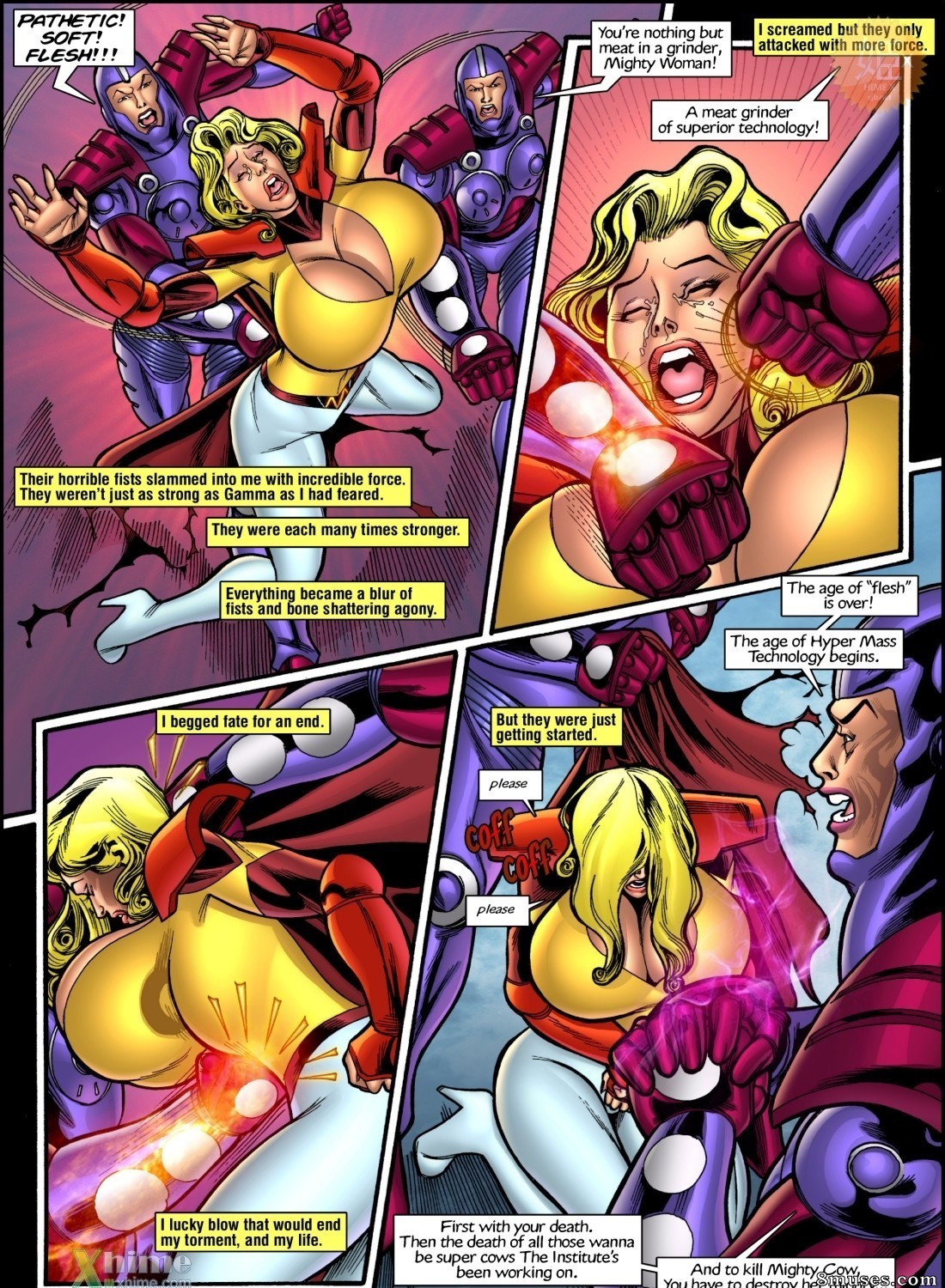 SuperHeroineComixxx - Vaca poderosa - Página 44