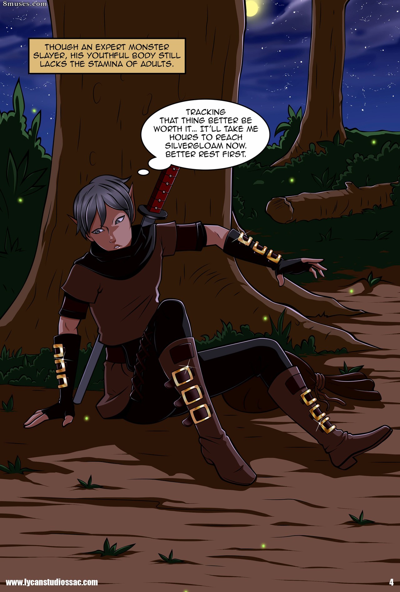 Locofuria Comics - Sobre una estrella - Maldición del cazador - Página 7