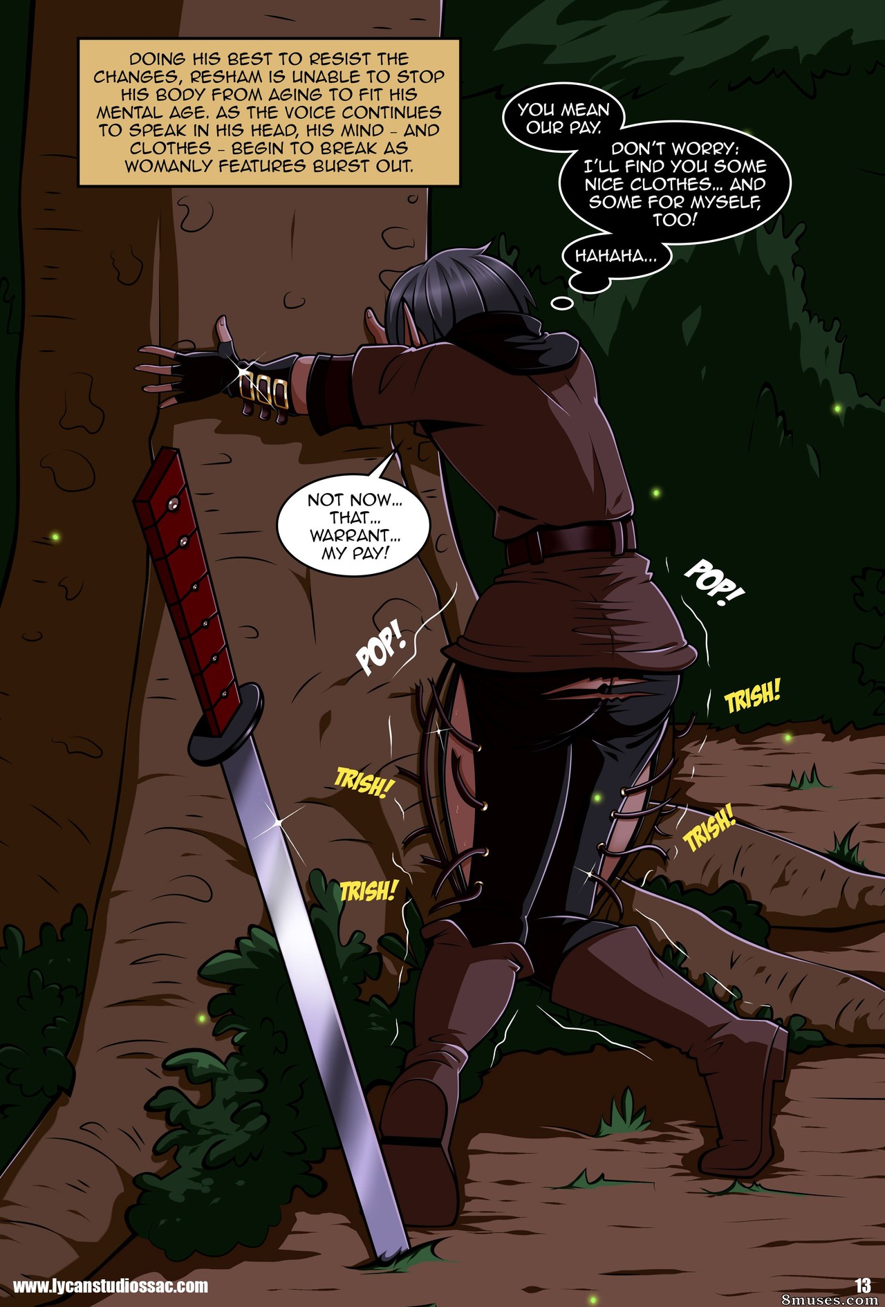Locofuria Comics - Sobre uma estrela - Maldição do caçador - Página 16