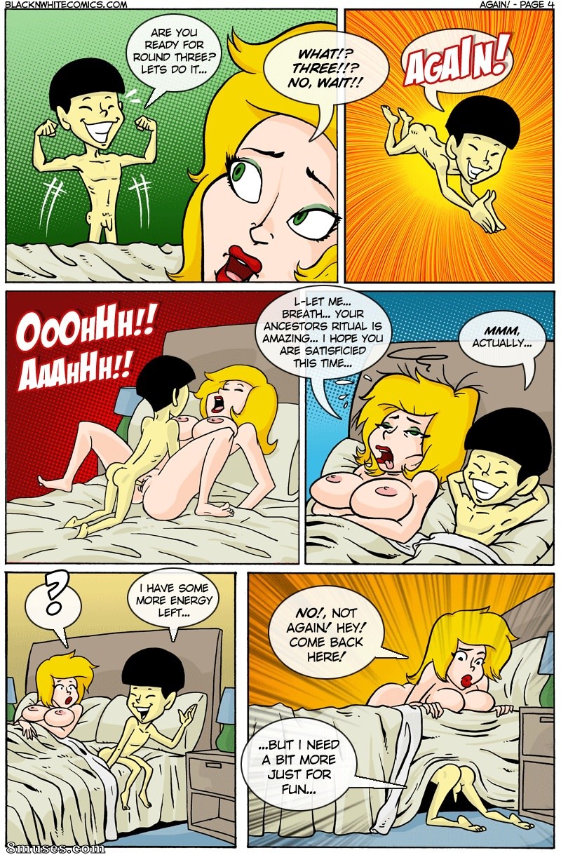 BlacknWhiteComics - Again - Page 5