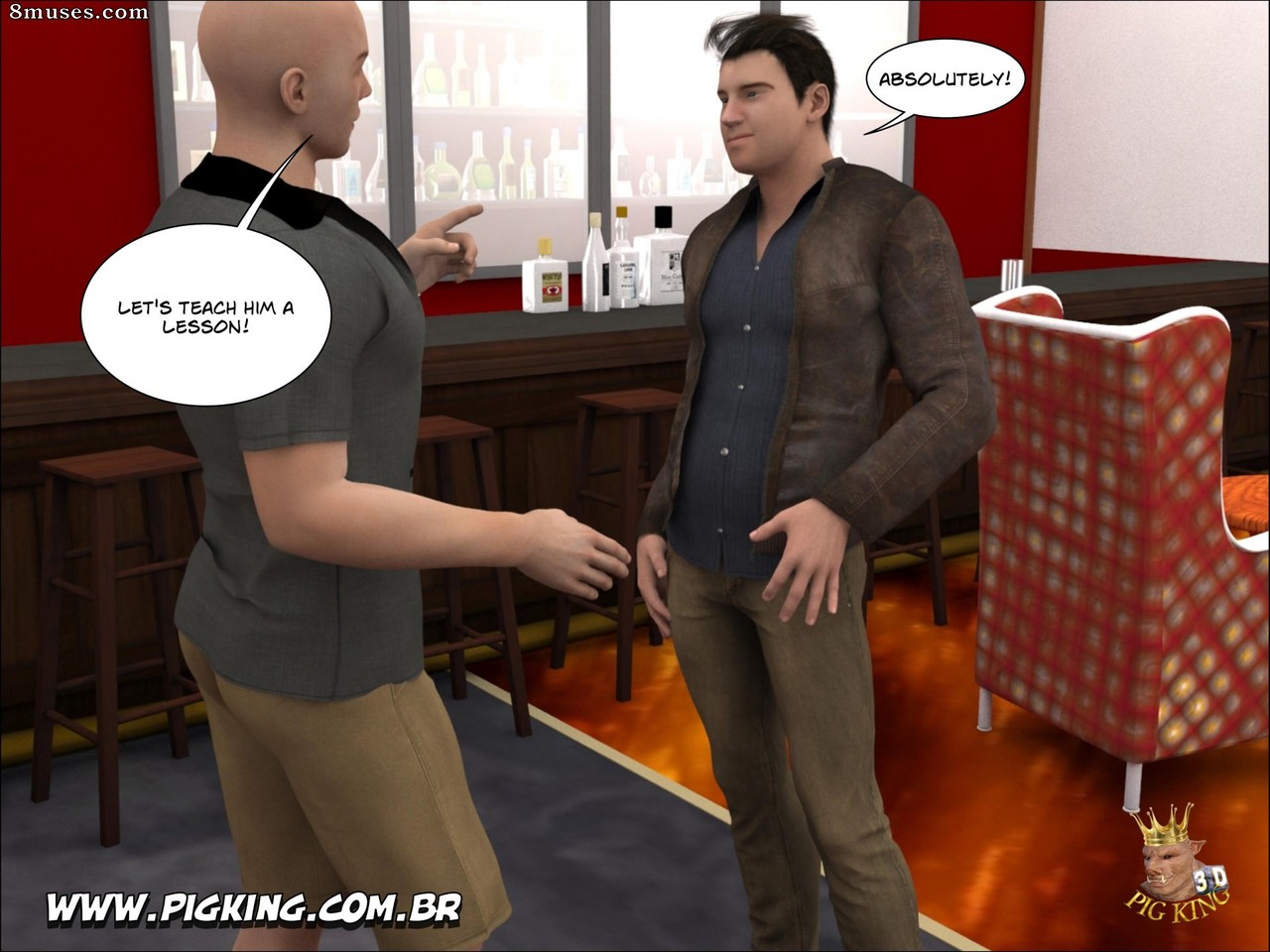 PigKing - CrazyDad Comics - Revenge - Page 3