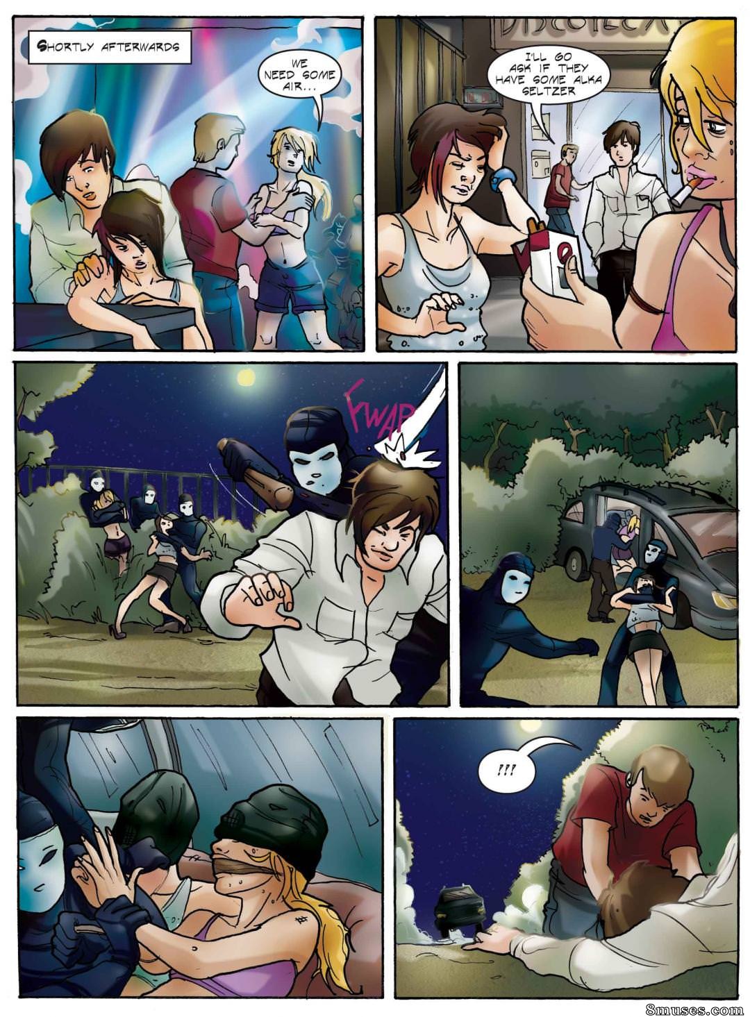 StrapAndStrip - Pervish Comics - Clube de bichos de estimação - Sequestrado - Página 21