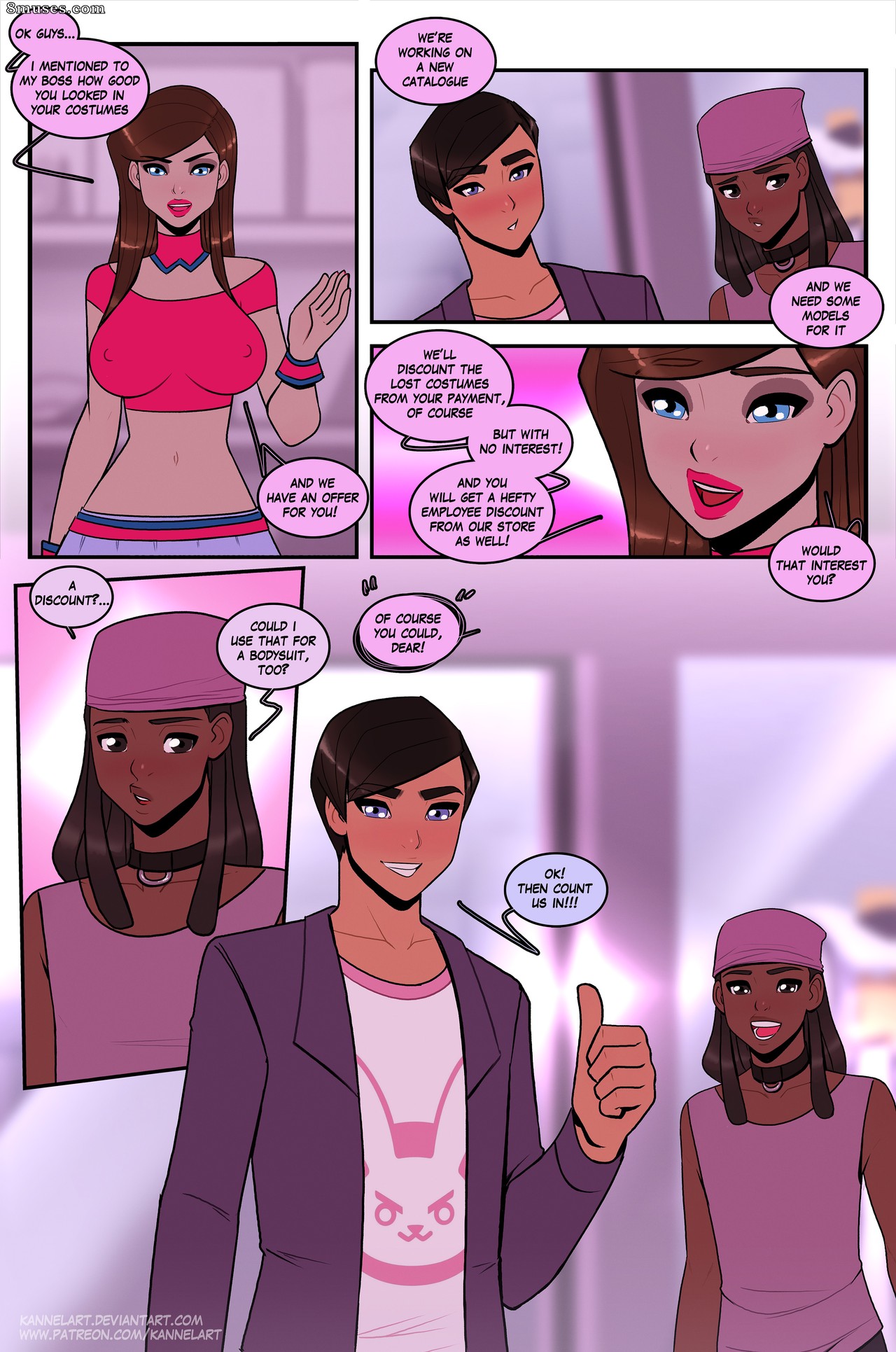 Page 45 | TG-Comics/Kannel/Dressed-to-Impress | 8muses - Sex Comics