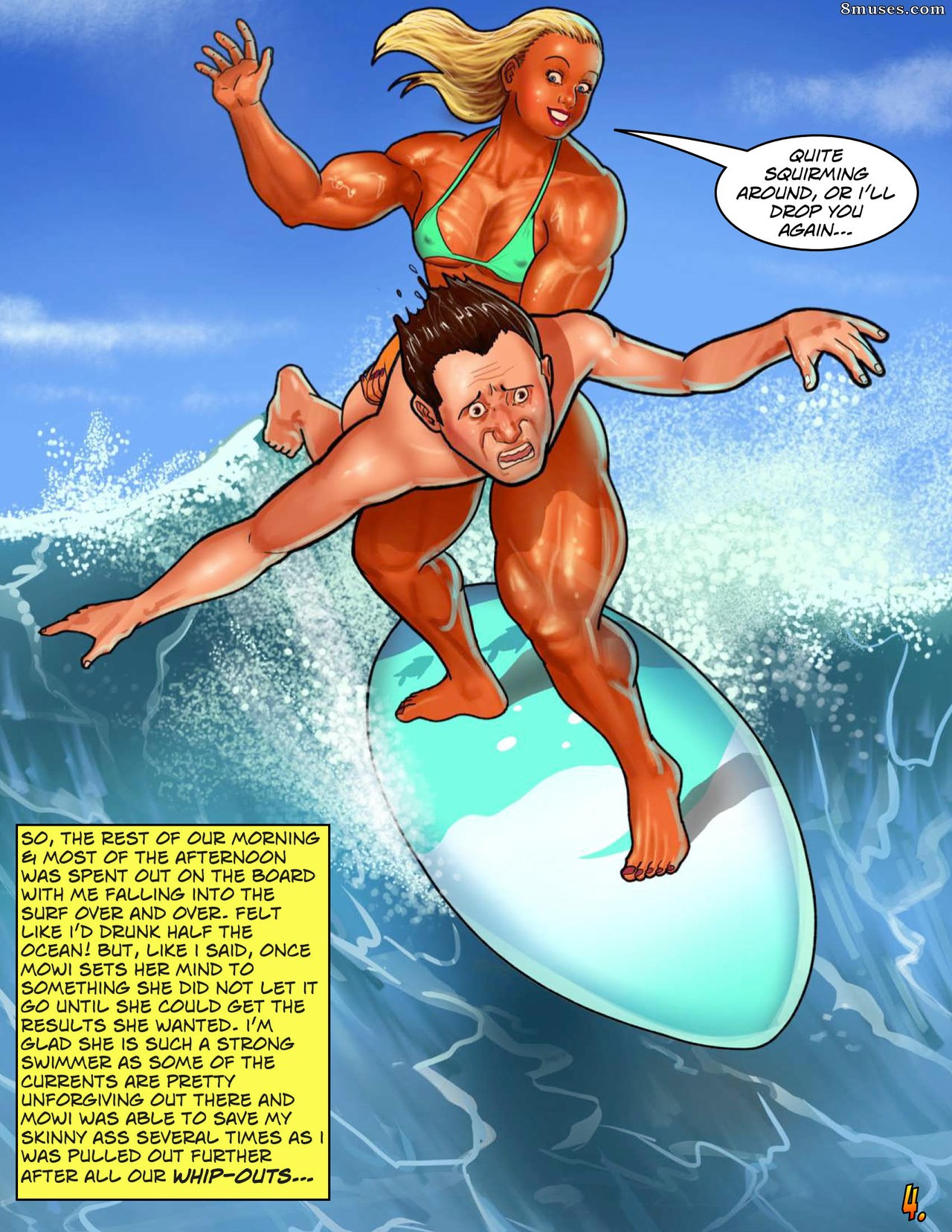 LH-Art Comics - Surfando em Maui - Página 5