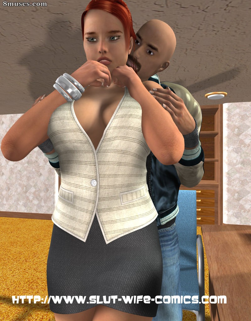 Quadrinhos de esposa safada - Minha esposa secretária - Página 5