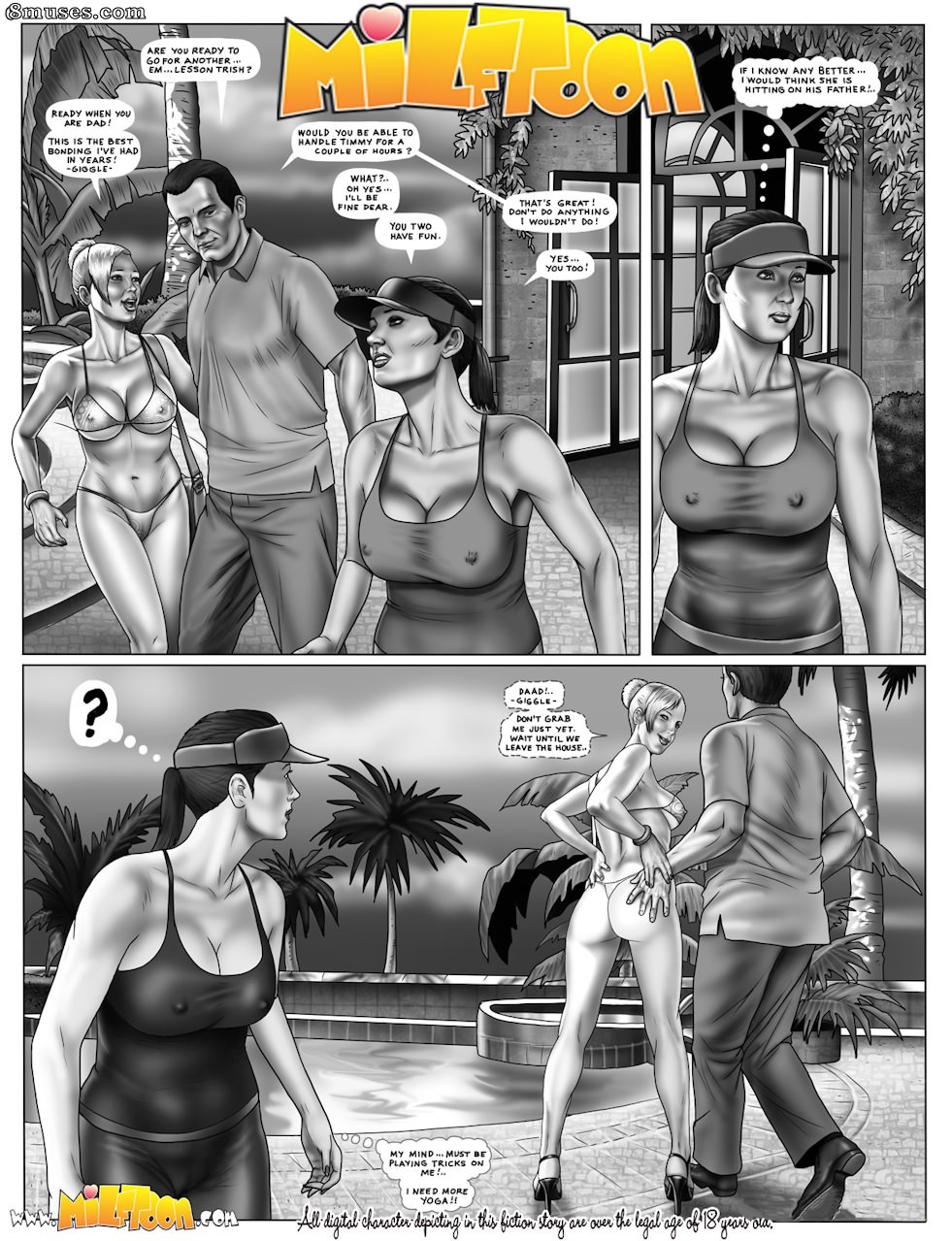 MilfToon Comics - Gran coche follar auto - Página 1