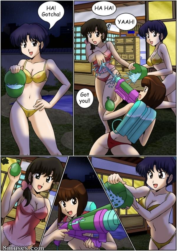 Ranma Books Comics - Noite de folga das irmãs - Página 18