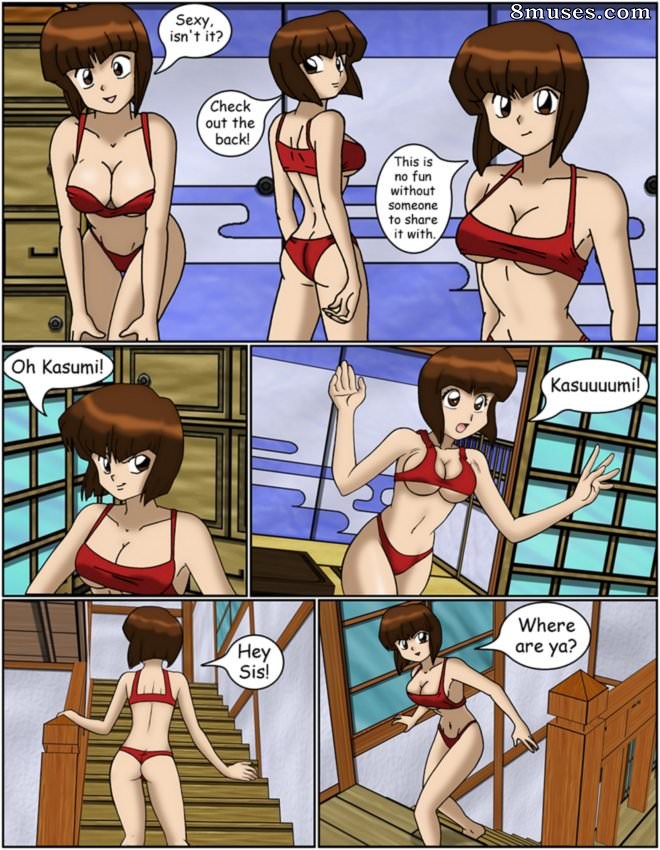 Ranma Books Comics - Noite de folga das irmãs - Página 5