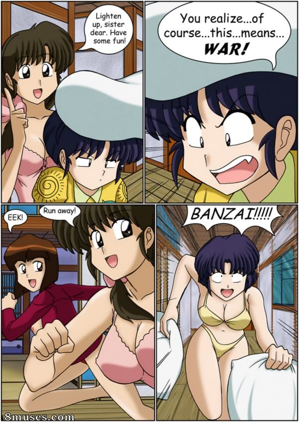 Ranma Books Comics - Noite de folga das irmãs - Página 14