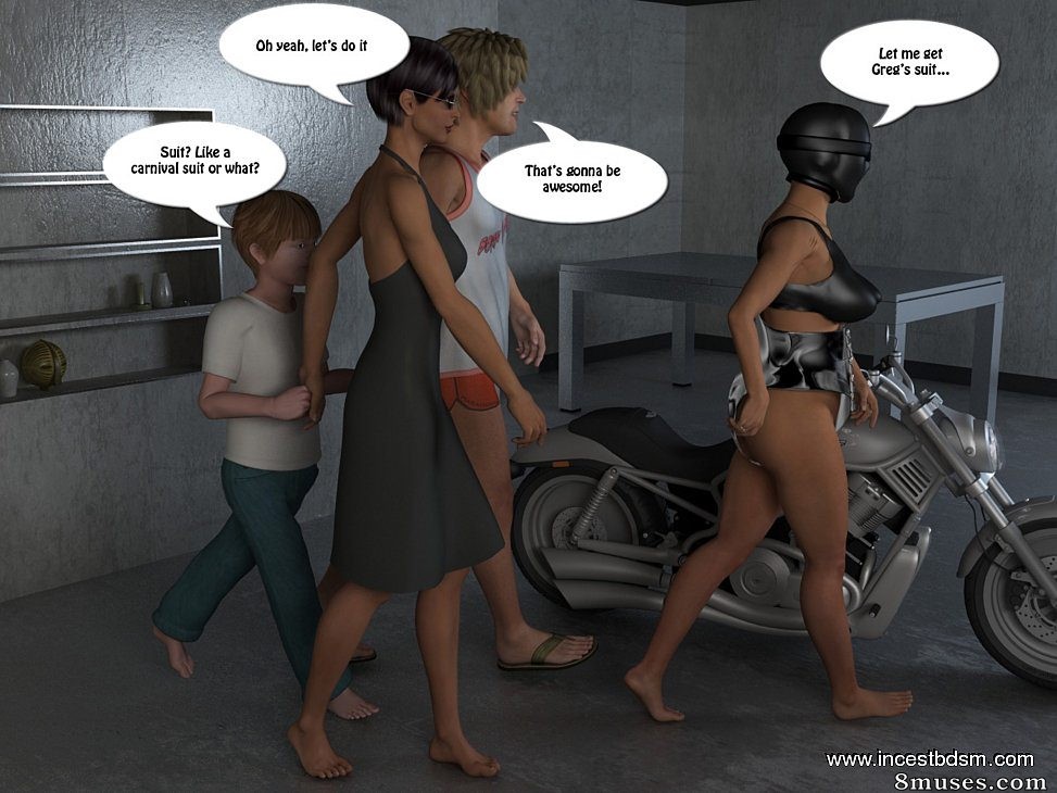 IncestBDSM.com Comics - ¿Quieres montar con una vieja chica biker - Página 8