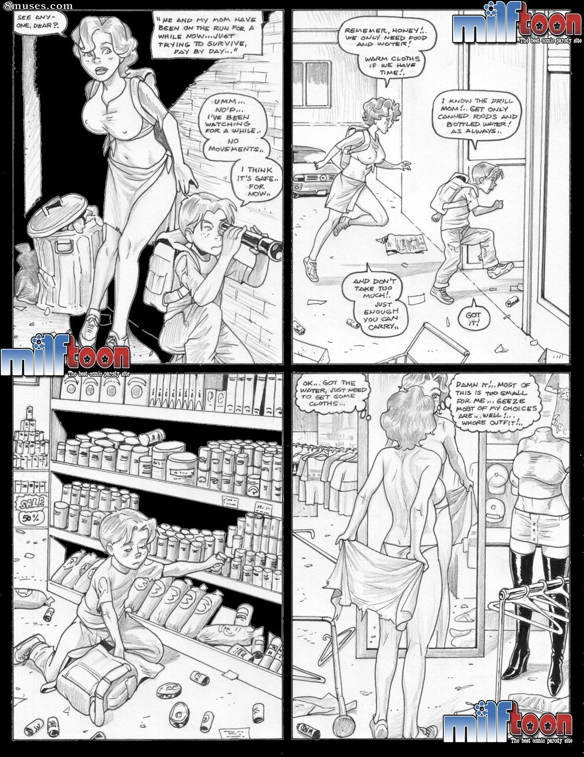 MilfToon Comics - Contient des zombies de virus - Page 2