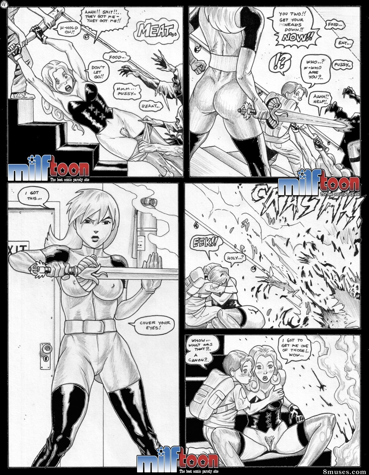 MilfToon Comics - Contient des zombies de virus - Page 11