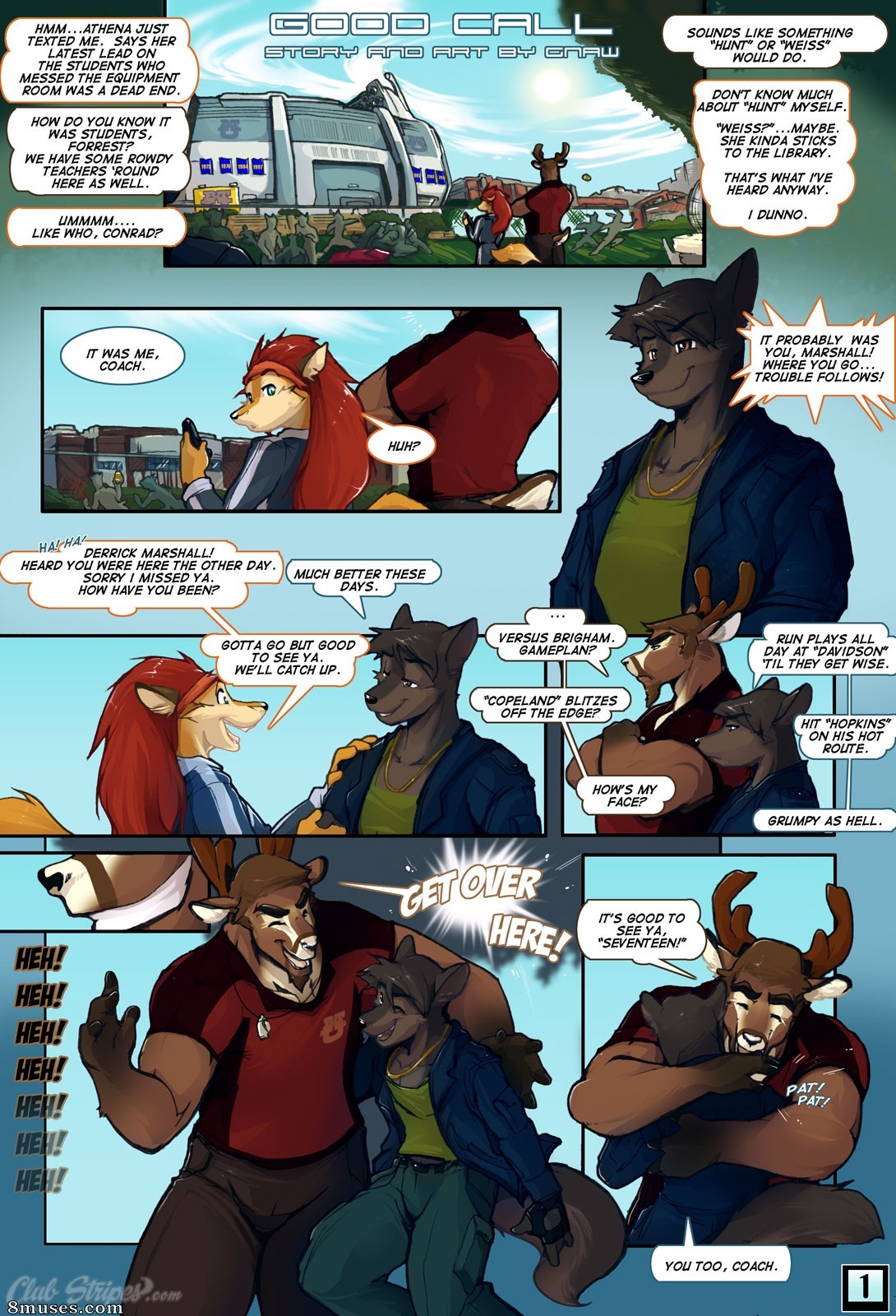 Bandes dessinées - Bien joué - Page 1