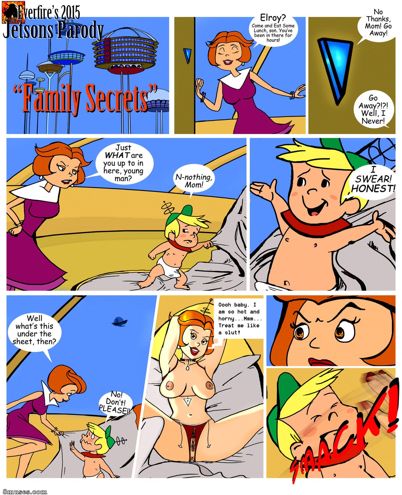 Everfire Comics - Segredos familiares - Página 1
