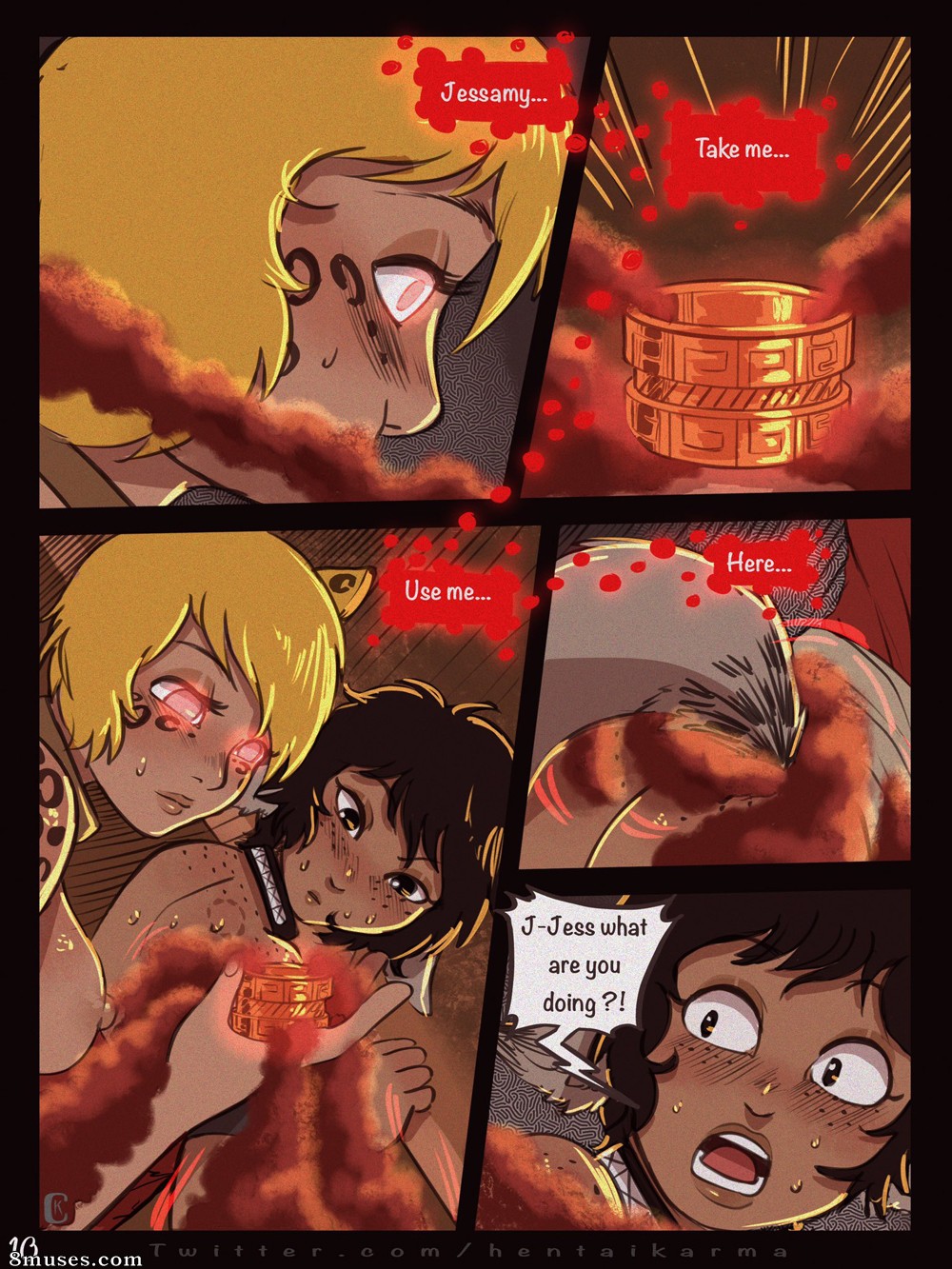 Crimson Karma Comics - L'histoire du fripon, partie 2 - Déjouer le renard - Page 11
