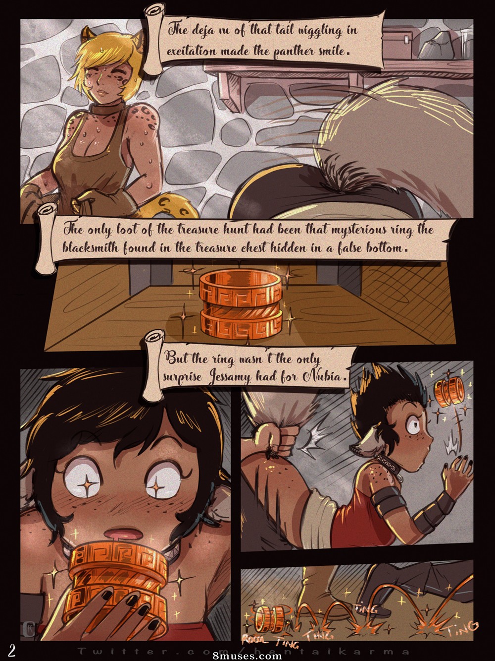 Crimson Karma Comics - L'histoire du fripon, partie 2 - Déjouer le renard - Page 3