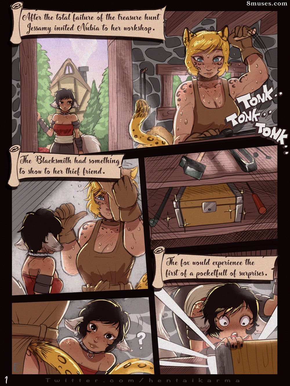 Crimson Karma Comics - L'histoire du fripon, partie 2 - Déjouer le renard - Page 2
