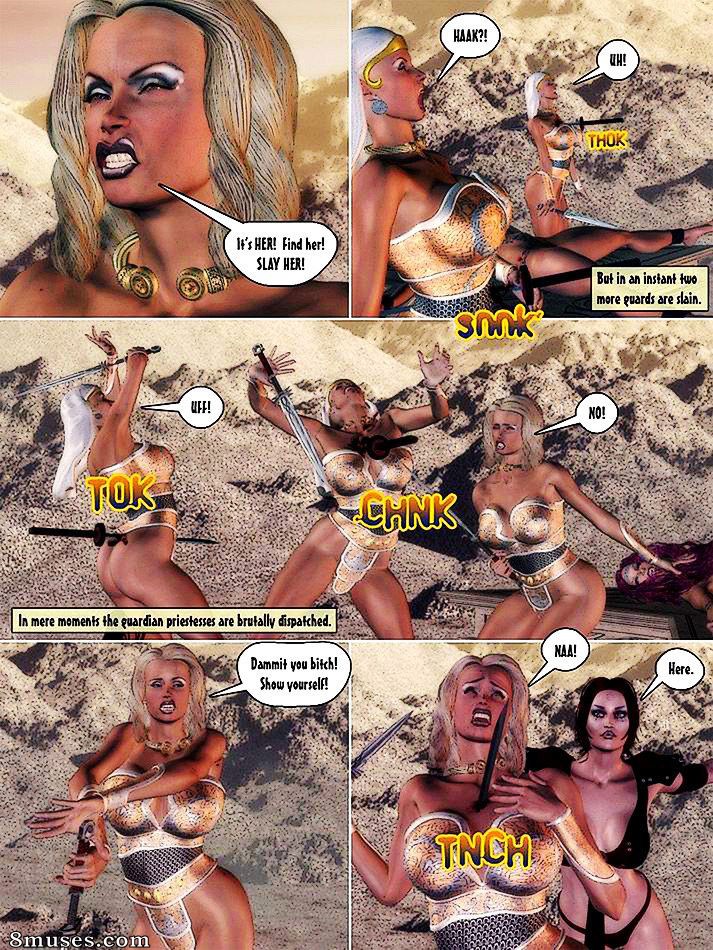 BarbarianBabes.com Comics - Imperios amazonas - Página 4