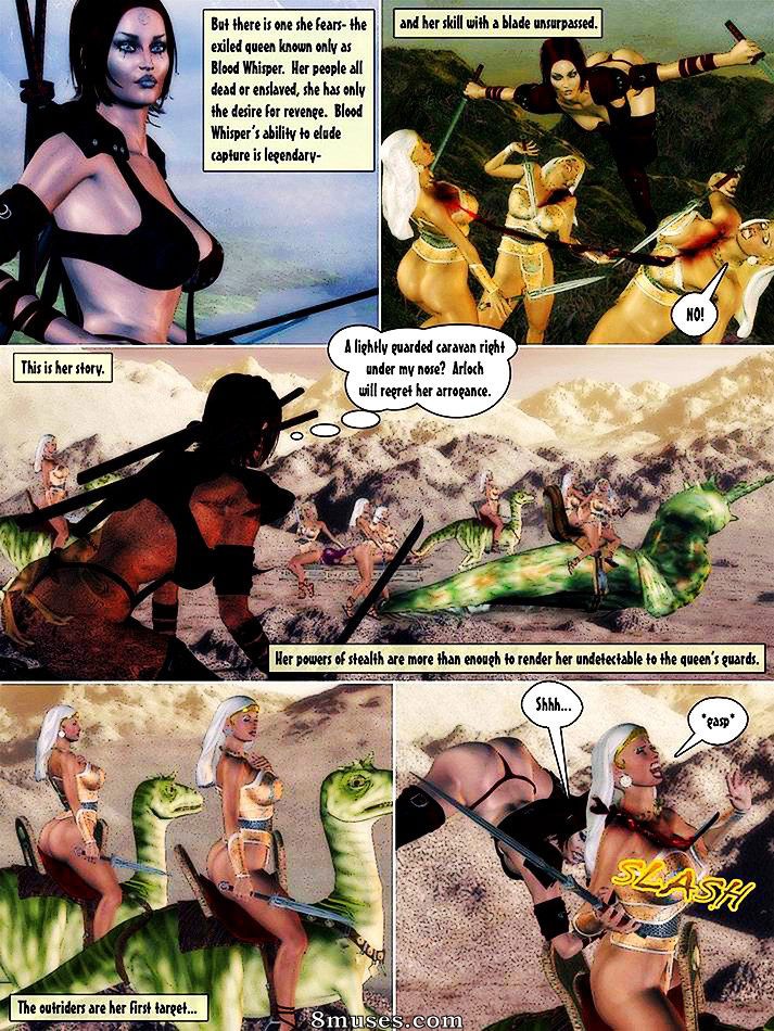 BarbarianBabes.com Comics - Imperios amazonas - Página 3