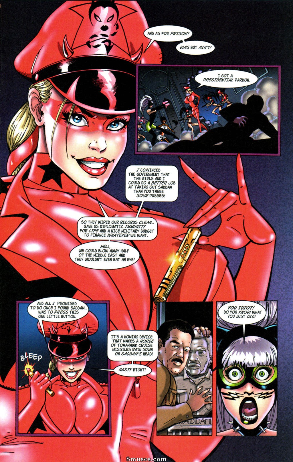 BroadSword Comics - Tarot - Witch of the Black Rose 028 - Page 12