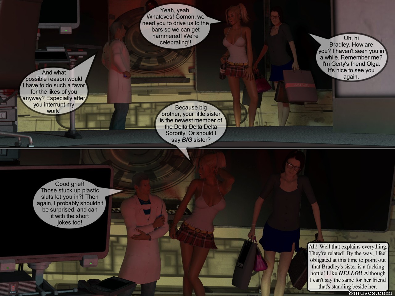 Mr.Phoenixx Comics - Encolhimento e crescimento de laboratório - Página 6
