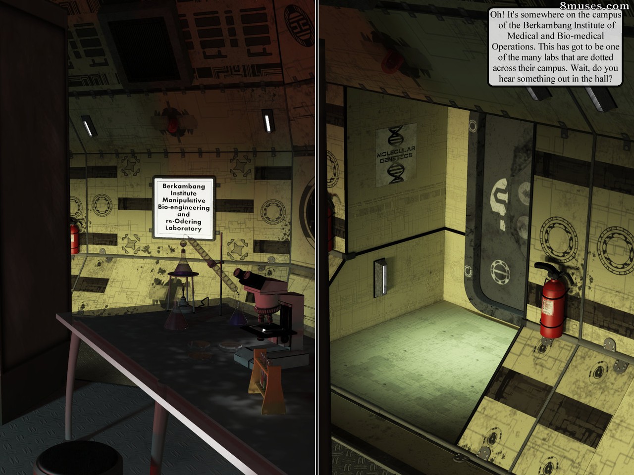Mr.Phoenixx Comics - Encolhimento e crescimento de laboratório - Página 3