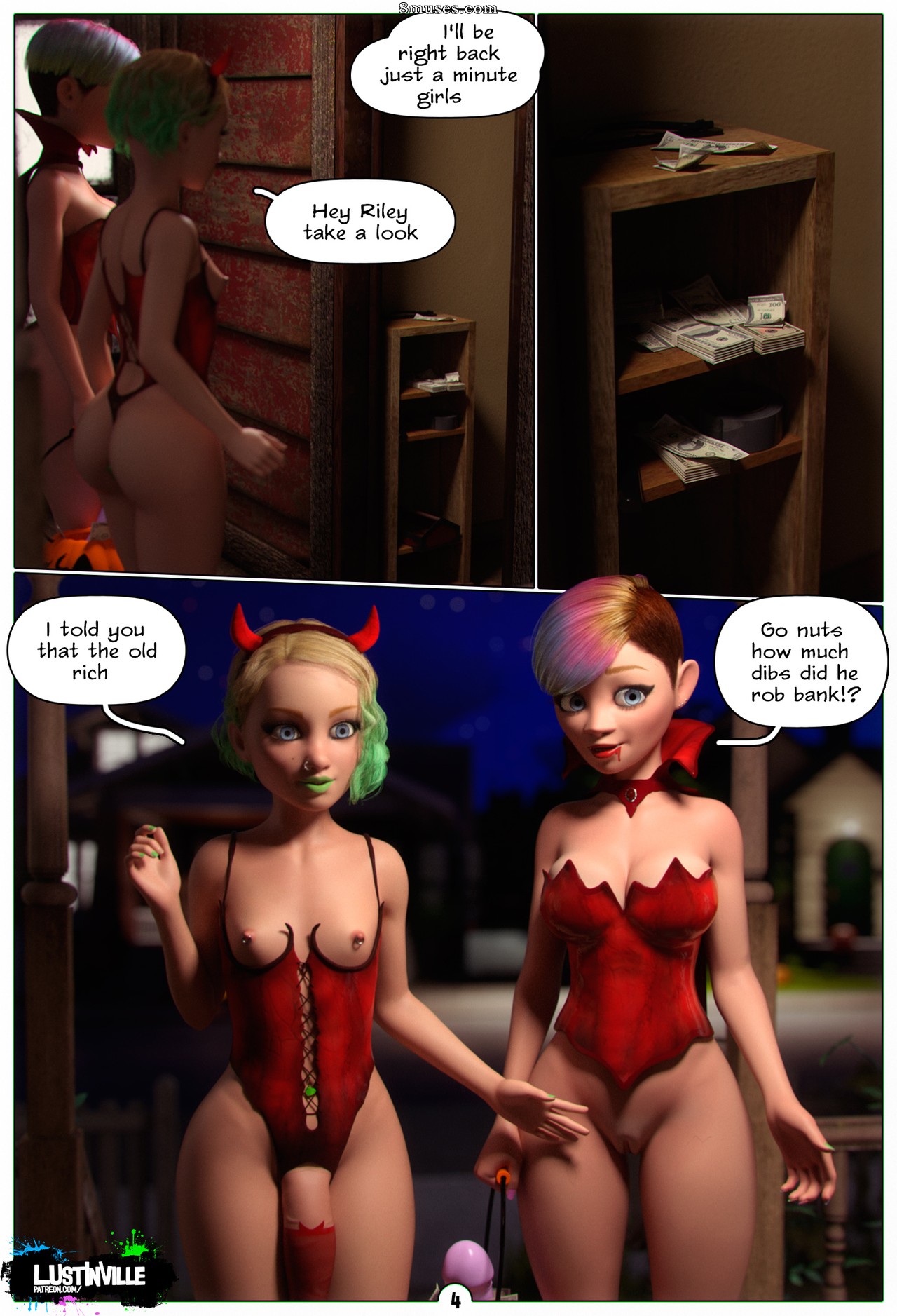 Ugaromix - LustInVille - Golosinas de Halloween - Página 4