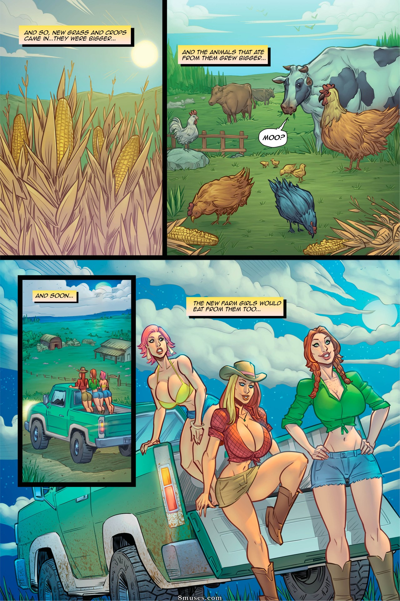 Page 4 | ZZZ-Comics/Farm-Grown-Summer/Issue-1 | 8muses - Sex Comics