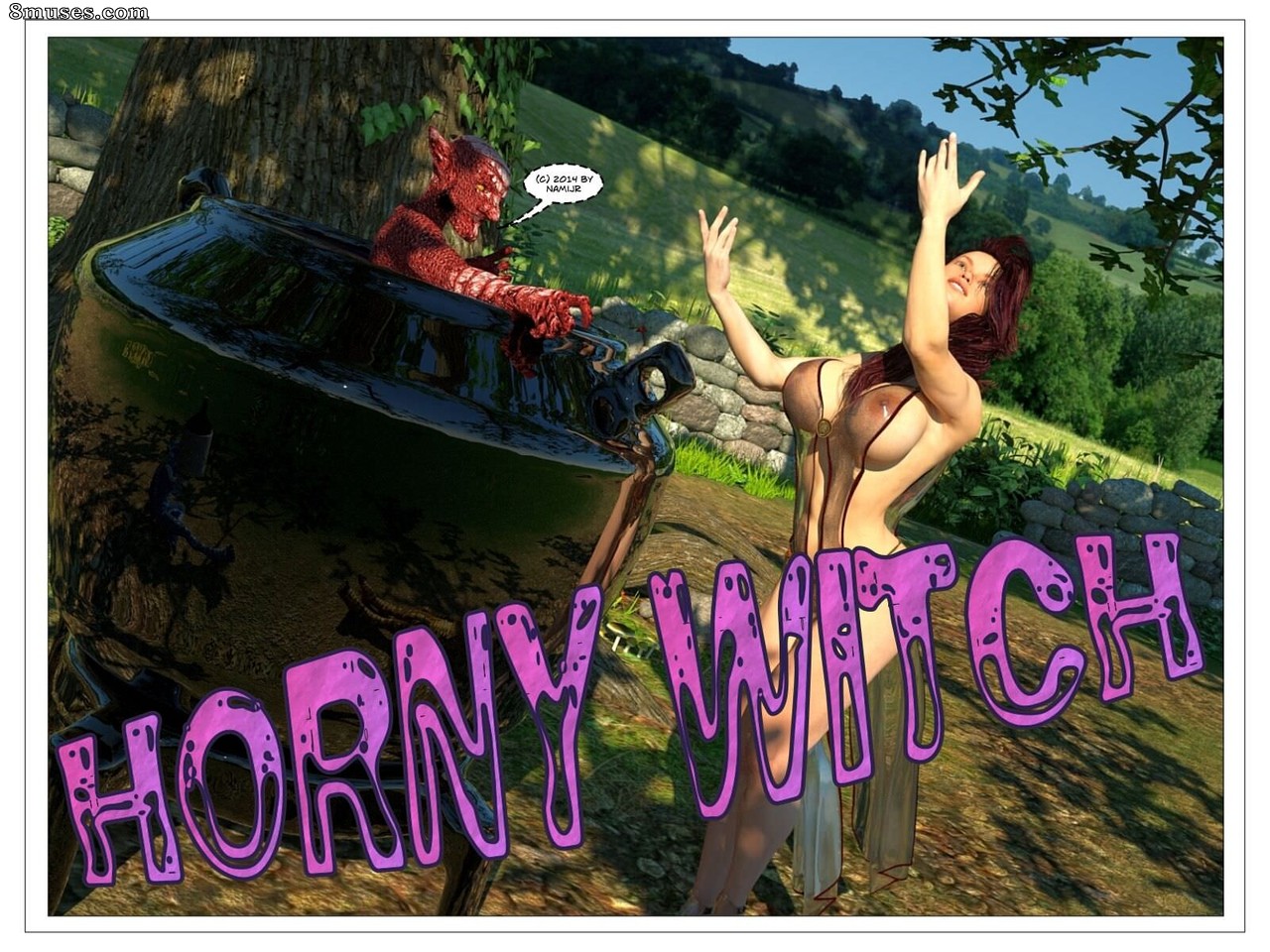 Namijr - Horny Witch - Page 1