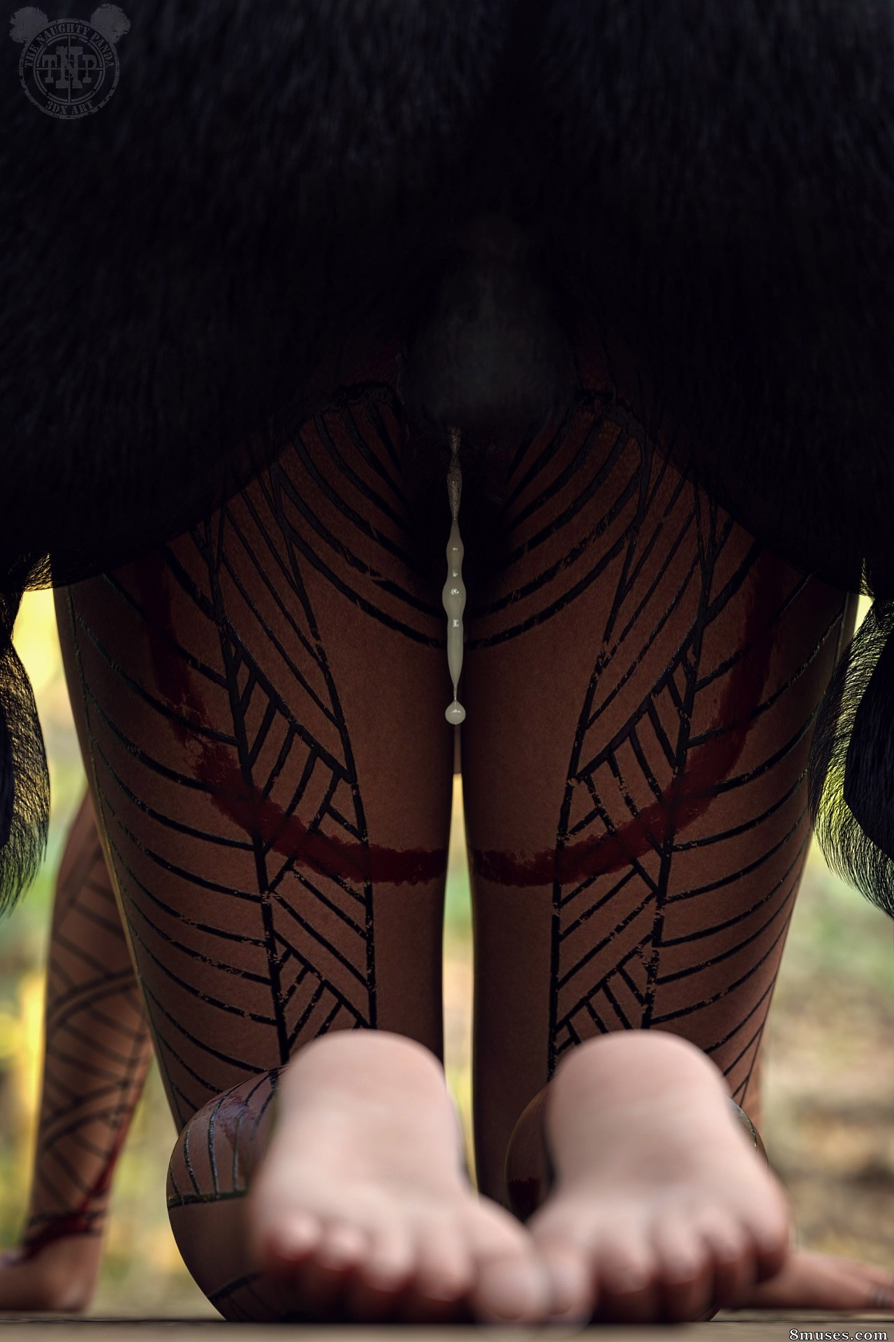 TheNaughtyPanda - Fun with hairy gorilla - Page 6