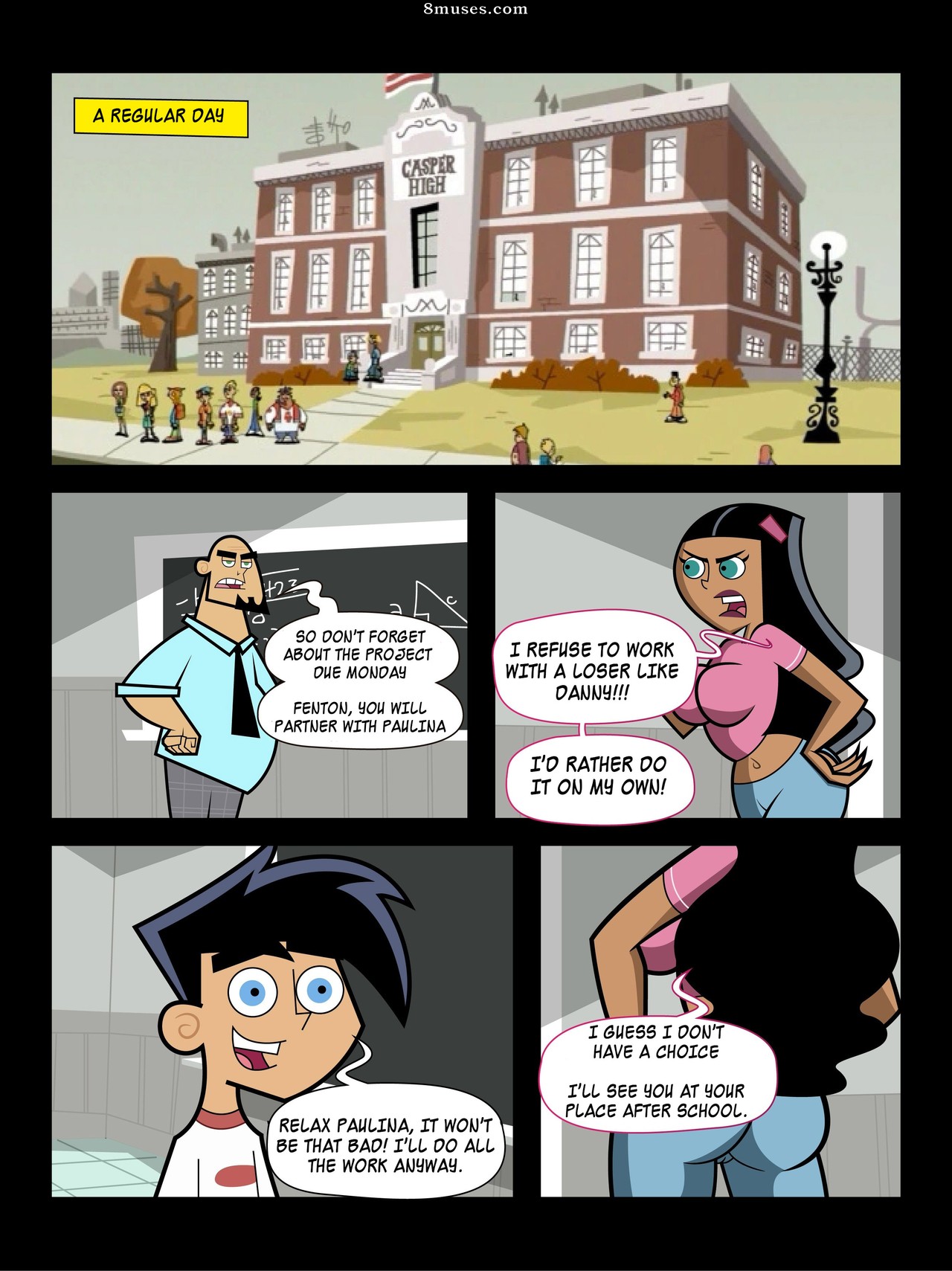 Mexicomix - Danny Phantom in Homework - Page 2