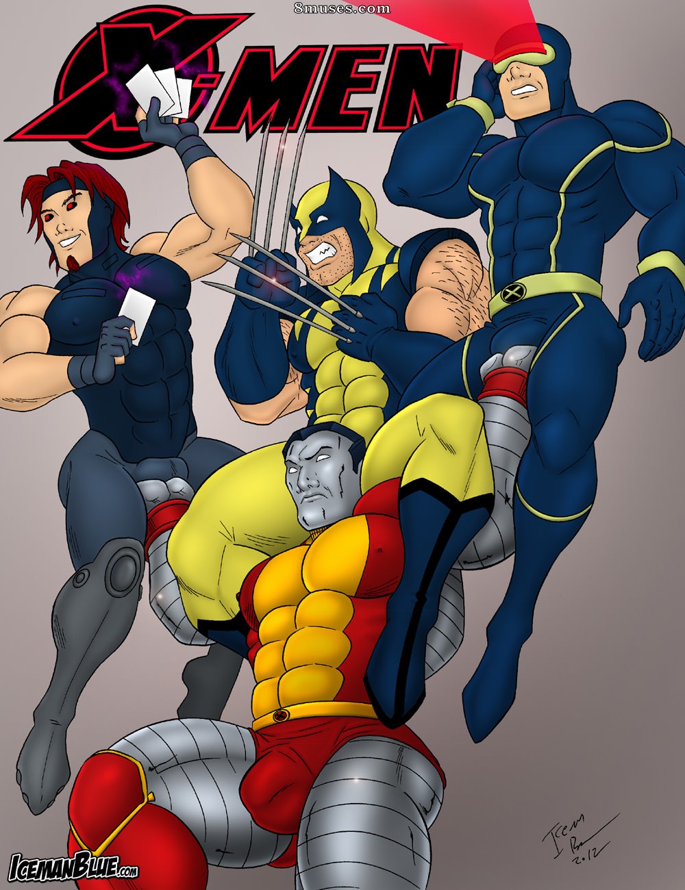 Iceman Blue Comics - X-Men - Página 1