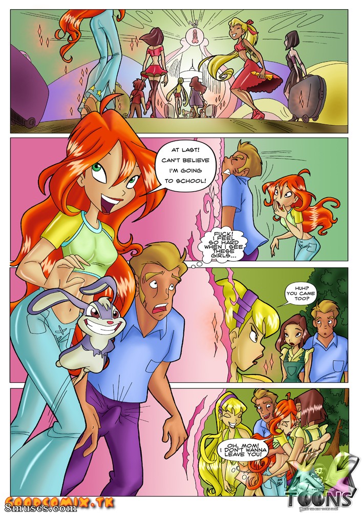 XL-Toons - Castelo Winx - Página 1