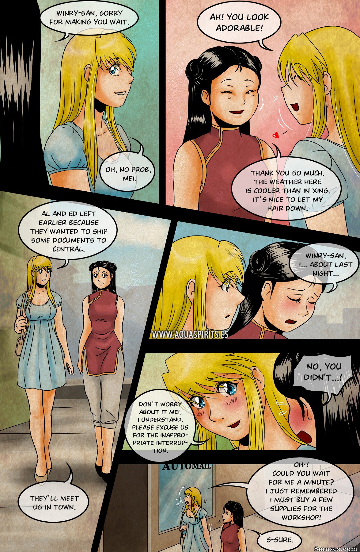 Aquarina Comics - Facts of Life - Page 62