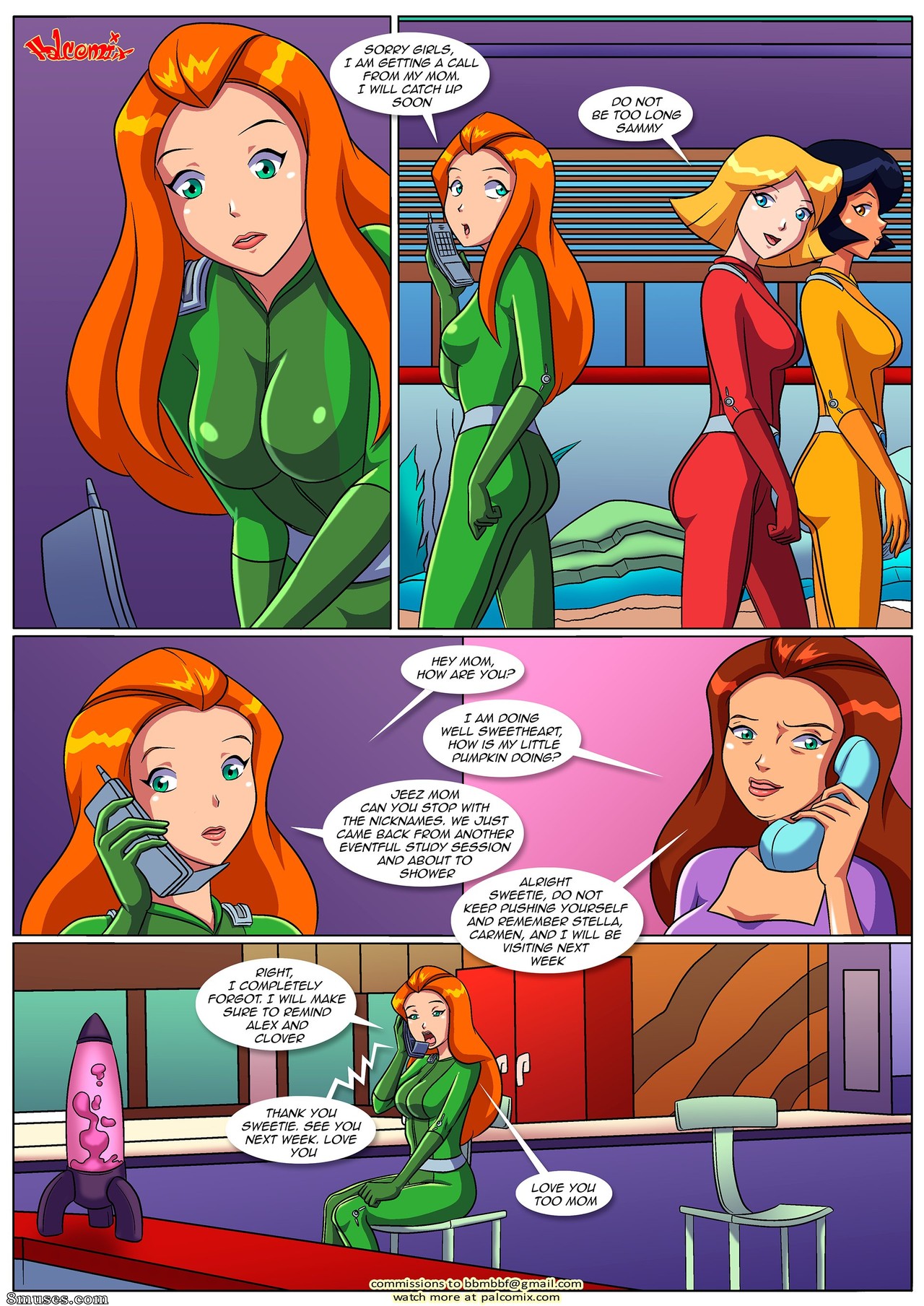 PalComix Comics - Espías totally spies - Juntos totally - Página 3