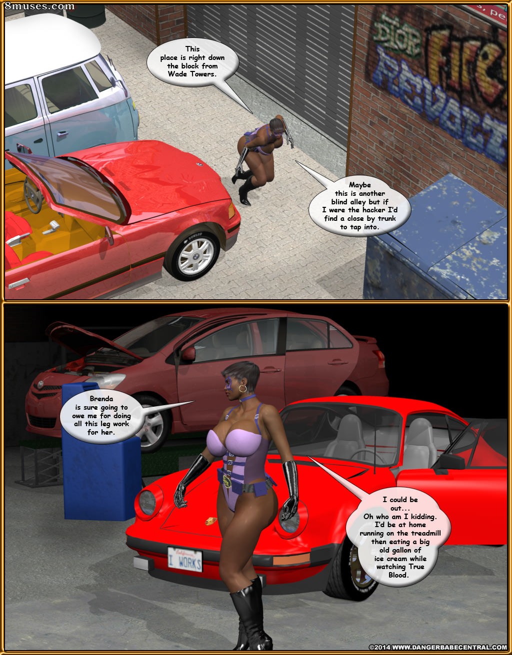 3D - Ms Americana - Mirror Mirror - Page 3