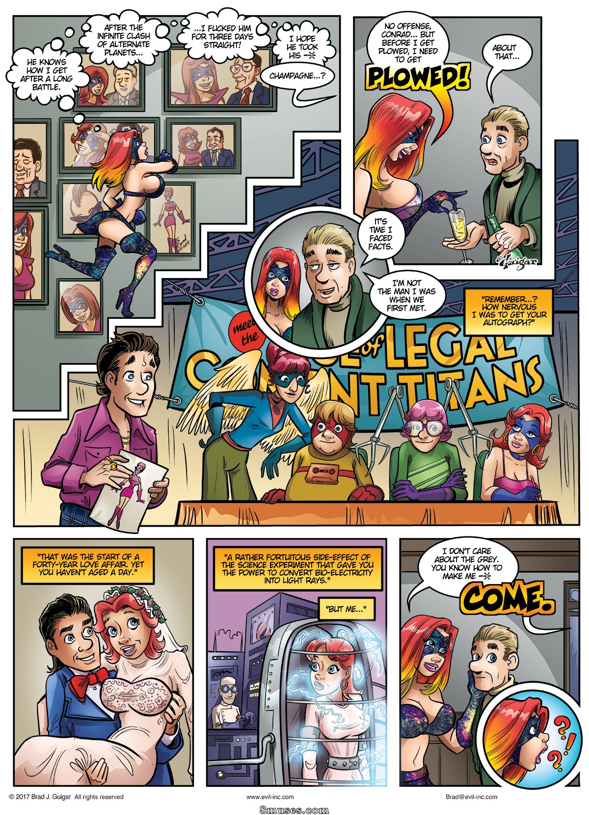 Brad J. Guigar - Evil Inc. After Dark - Page 5