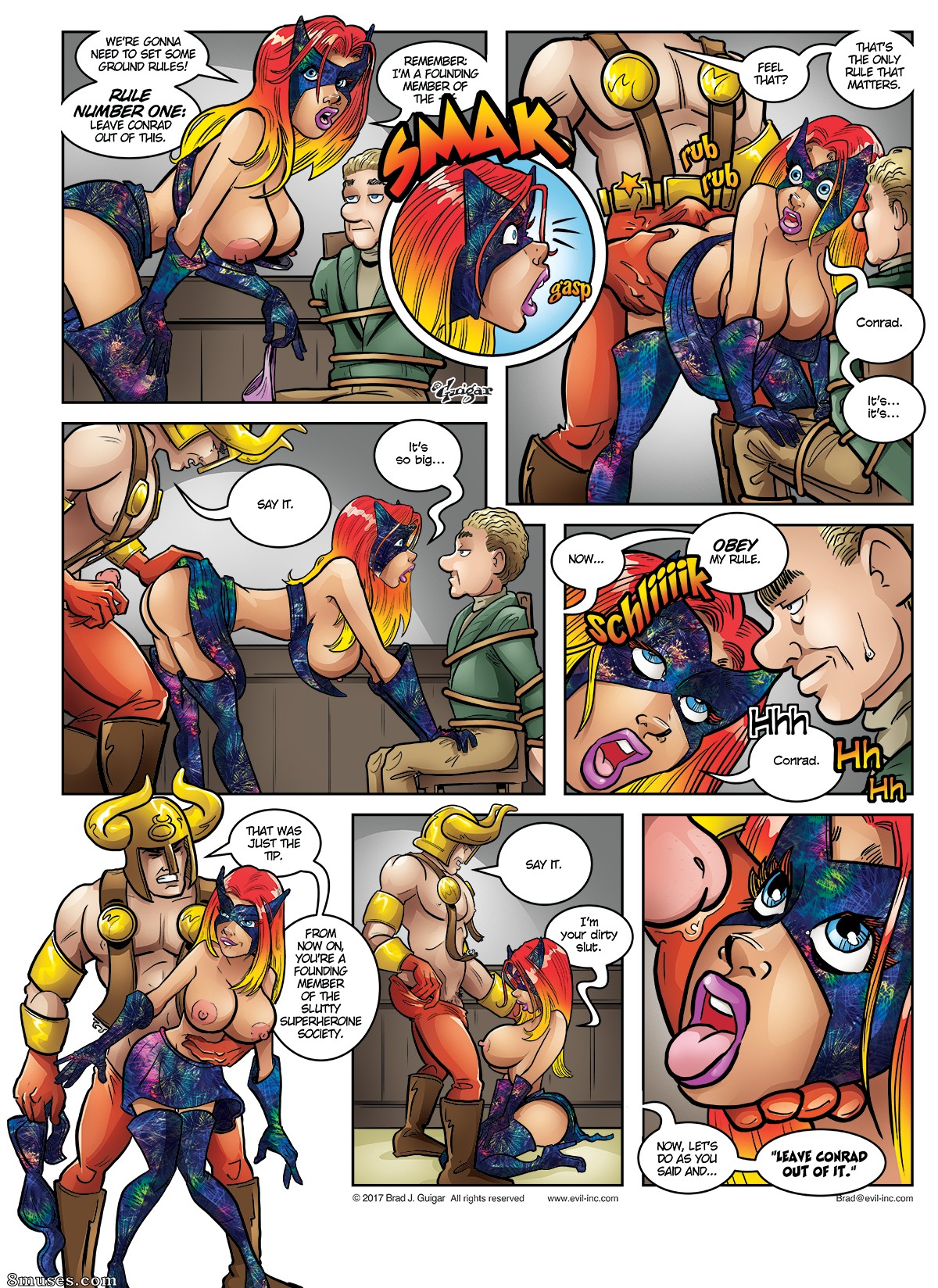 Brad J. Guigar - Evil Inc. After Dark - Page 7