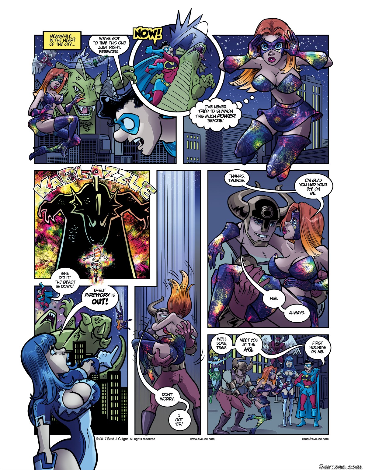 Brad J. Guigar - Evil Inc. After Dark - Page 3