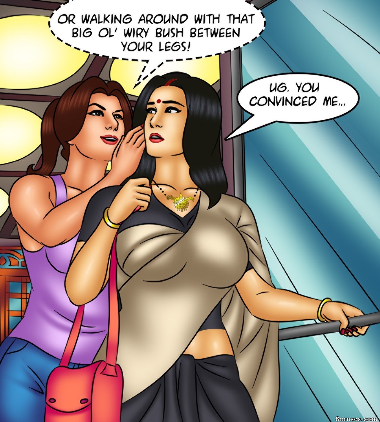 Kirtu.com Comics - Savita Bhabhi - Episode 128 - Waxing Erotic - Page 35