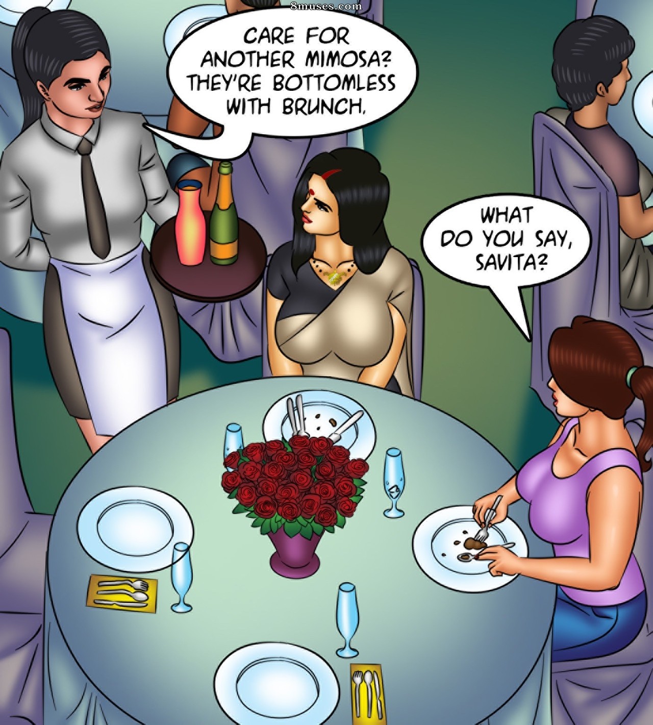 Kirtu.com Comics - Savita Bhabhi - Episode 128 - Waxing Erotic - Page 2