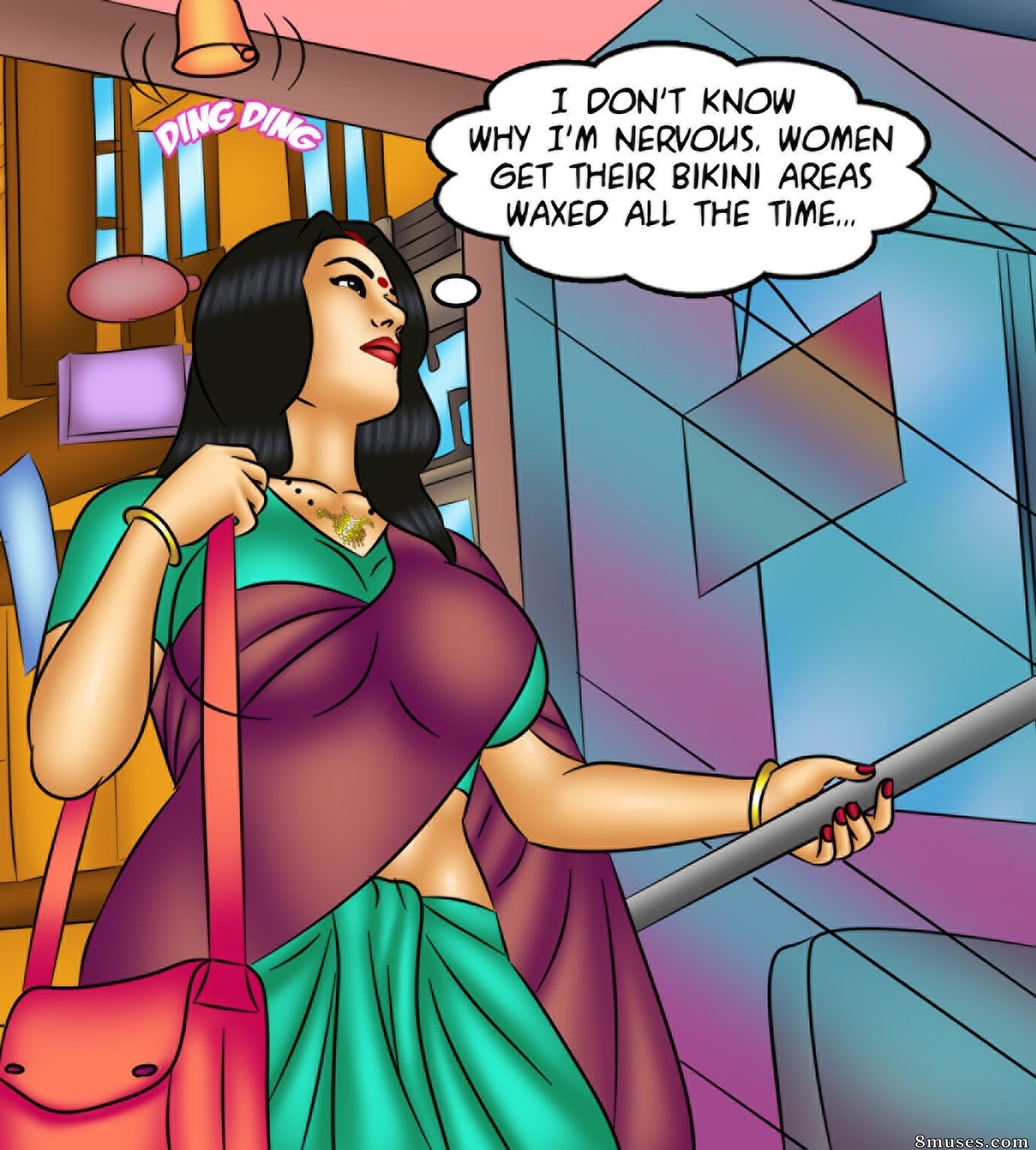 Kirtu.com Comics - Savita Bhabhi - Episode 128 - Waxing Erotic - Page 37