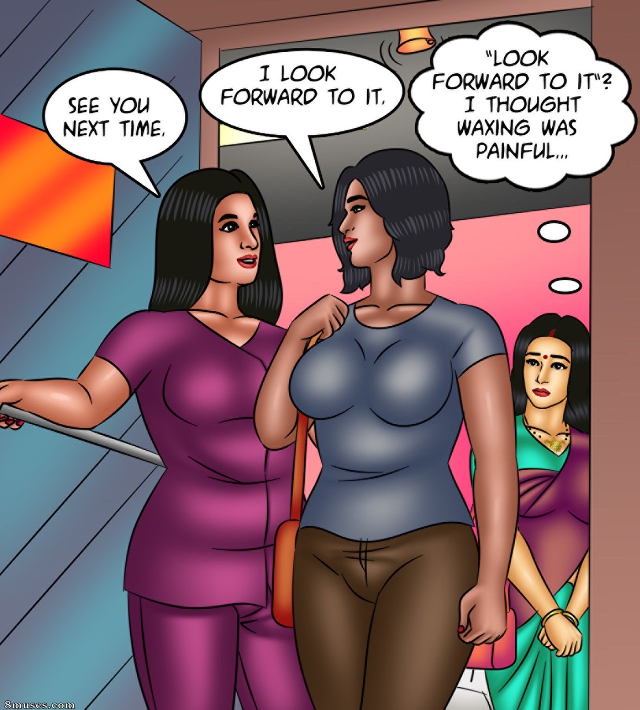 Kirtu.com Comics - Savita Bhabhi - Episode 128 - Waxing Erotic - Page 38